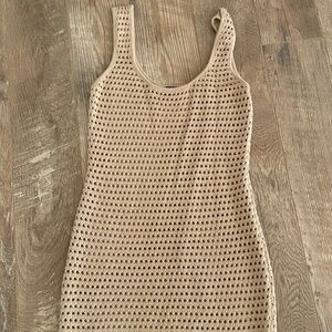 Vici crochet cover up dress